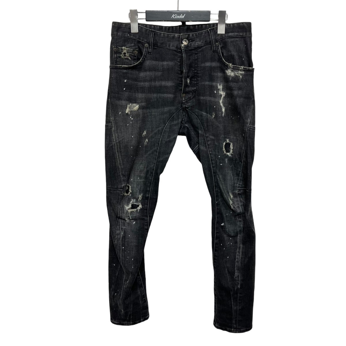 DSQUARED2(ディースクエアード) Tidy BikerデニムパンツS74LB0491 S74LB0491 ブラックインディゴ サイズ  42｜【公式】カインドオルオンライン ブランド古着・中古通販【kindal】