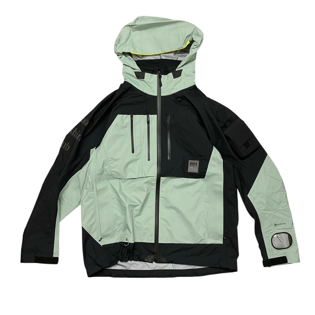 men’sアウター　ナイロンジャケット　フード収納　ロゴ刺繍　HELLY HANSEN /ヘリーハンセン