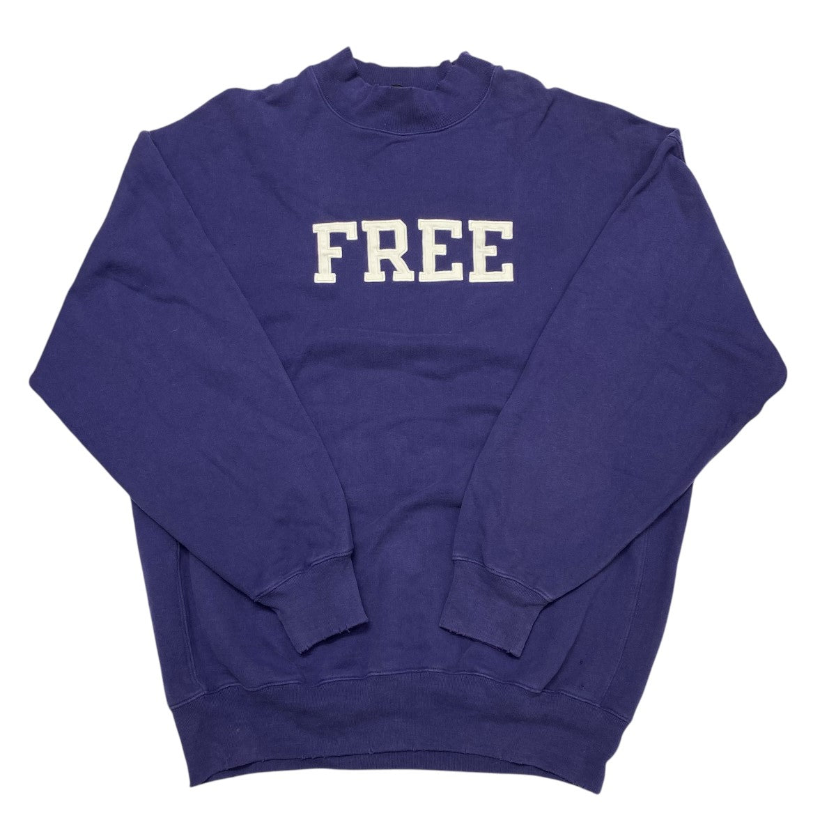 バレンシアガ BALENCIAGA　デストロイ加工ロゴミディアムフリースパーカー バレンシアガ BALENCIAGA 659403 TKVB6 デストロイ加工ロゴミディアム