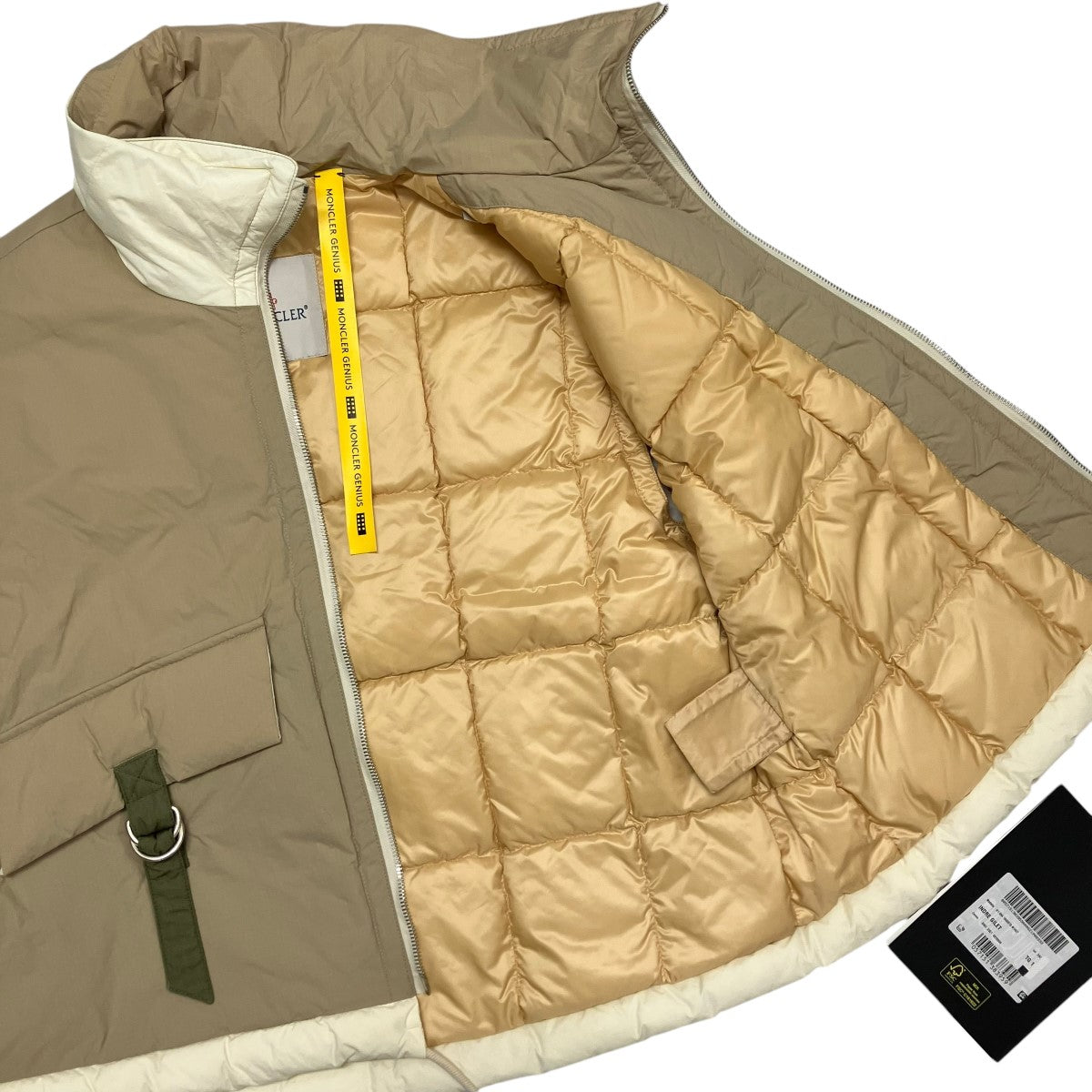 MONCLER GENIUS INDREダウンベスト 古着・中古-3枚目のアイテム画像