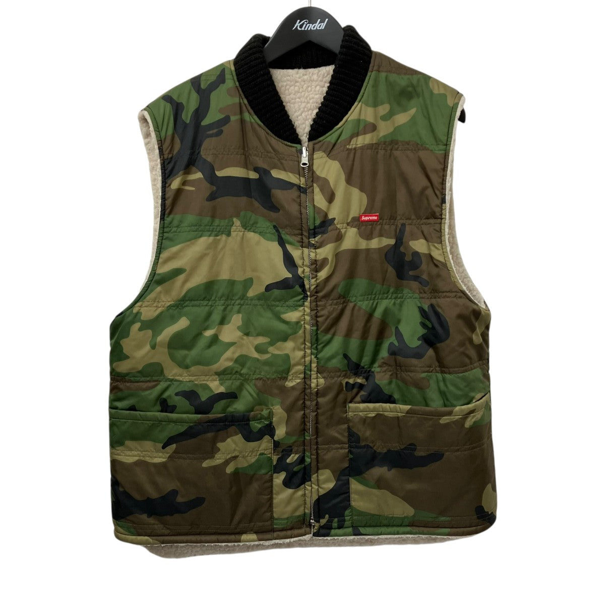 supreme ベストS Supreme(シュプリーム) 16AWSupreme Sherpa Fleece Reversible Work