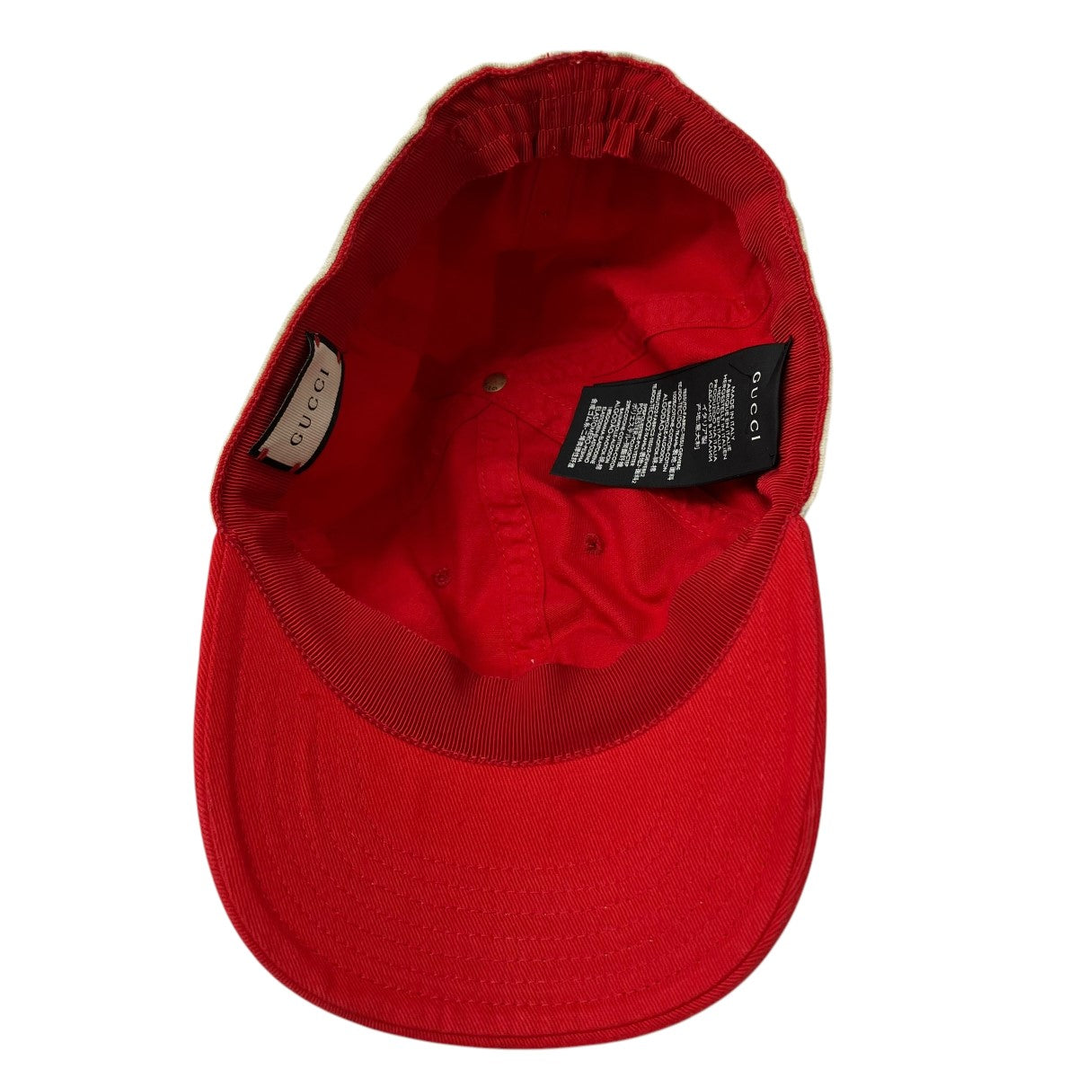 GUCCI ヘッドバンド付きロゴ キャップ492545 古着・中古-6枚目のアイテム画像