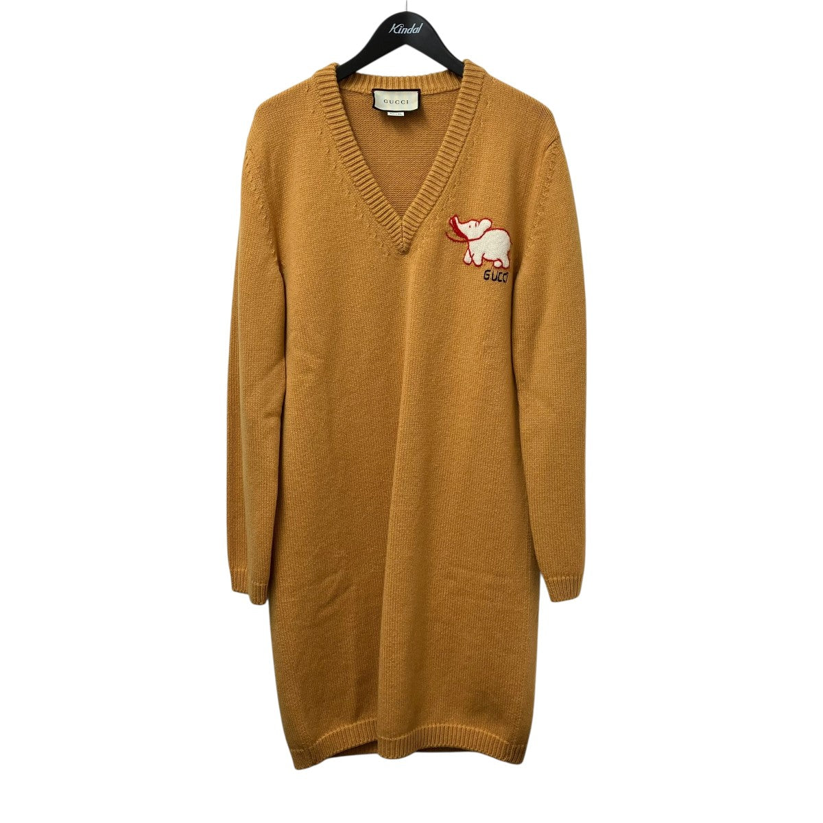 GUCCI(グッチ) Vネックニット536327 536327 オレンジ サイズ S｜【公式