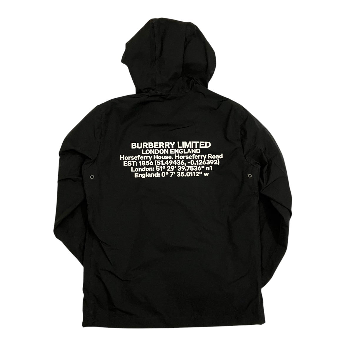 BURBERRY LONDON ロケーションプリントナイロンパーカー8043408 古着・中古-2枚目のアイテム画像