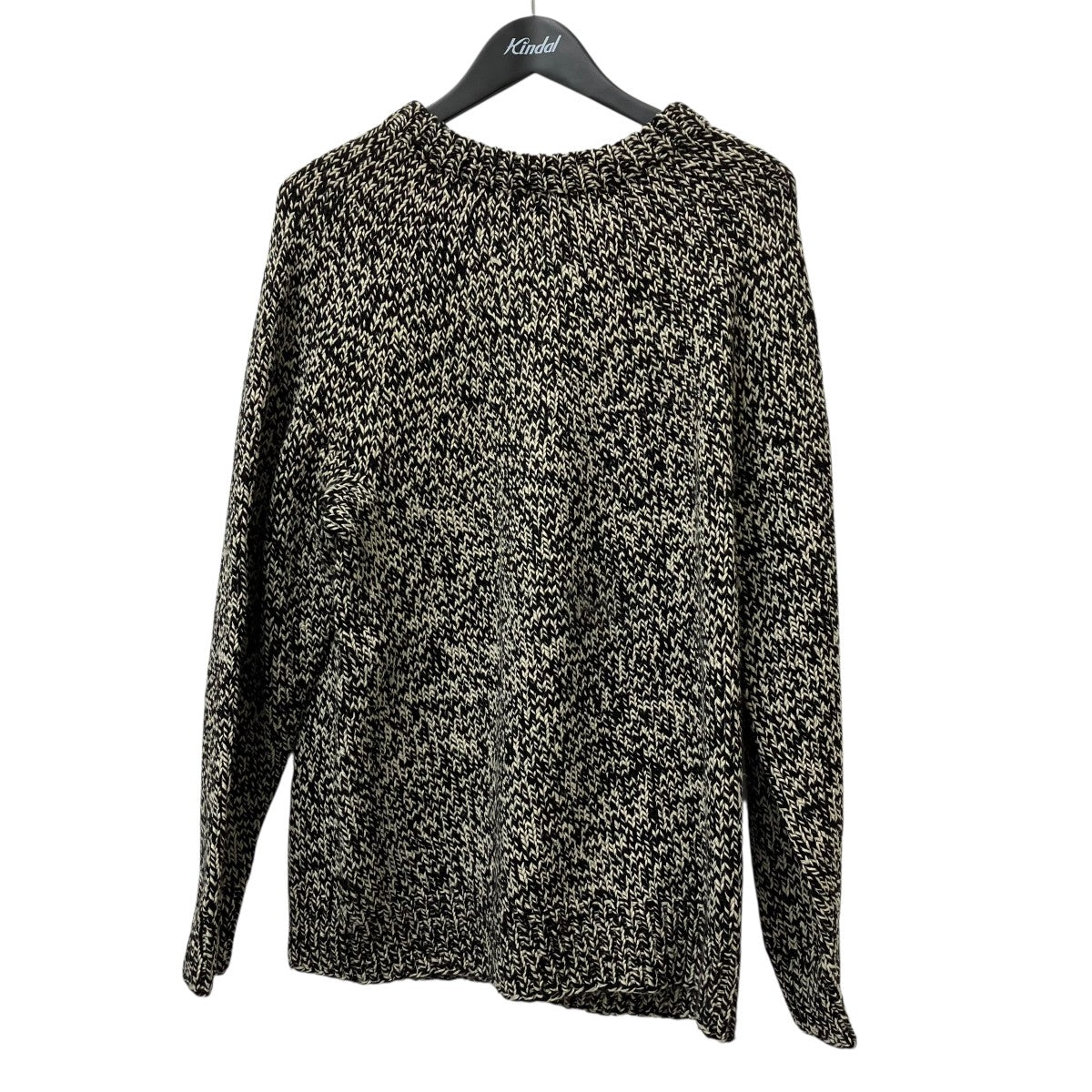 COMOLI(コモリ) 22AWハンドクルーニットW03-06013 W03-06013 ブラック