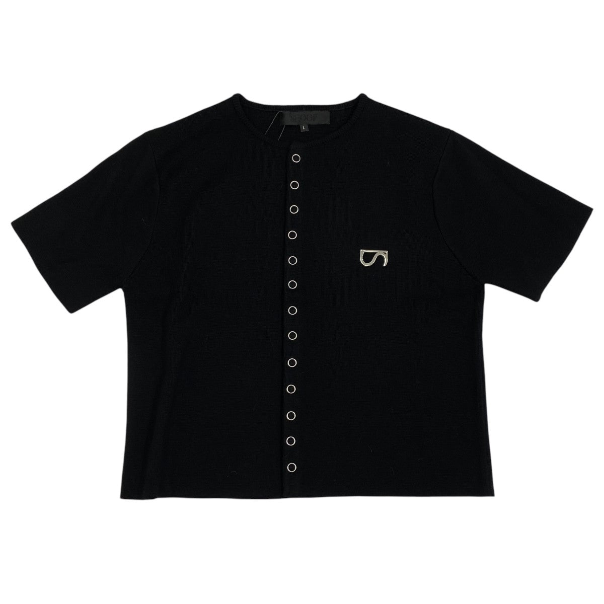 shoop METAL LOGO CARDIGANカーディガンSHSS25014 古着・中古-1枚目のアイテム画像