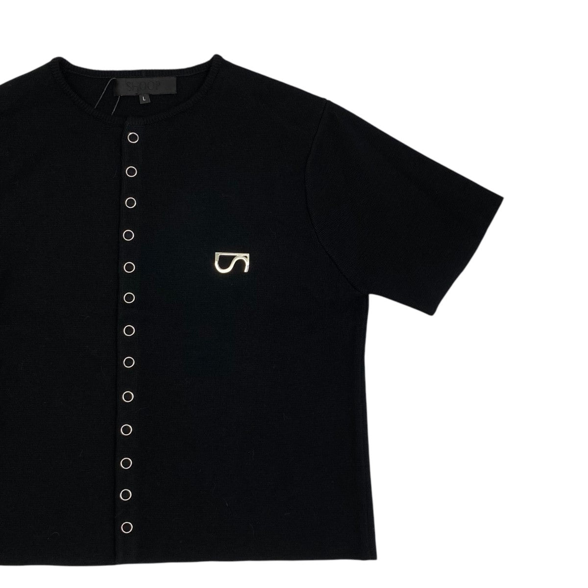 shoop METAL LOGO CARDIGANカーディガンSHSS25014 古着・中古-3枚目のアイテム画像