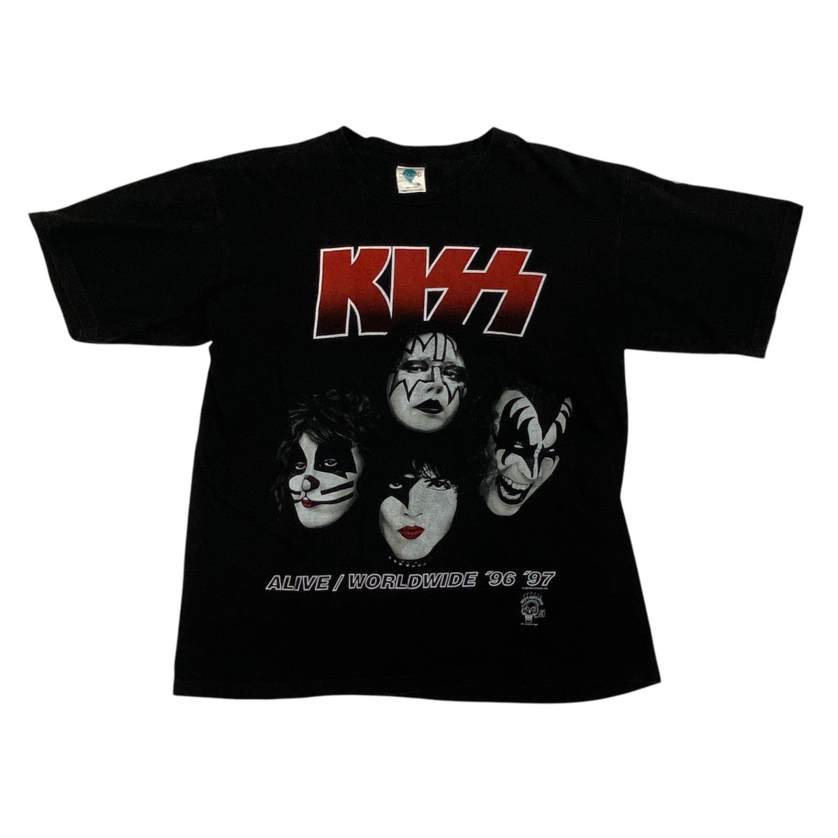 Tour champ 90S KISS ALIVE WORLDWIDE TOUR 1996Tシャツ 古着・中古-1枚目のアイテム画像