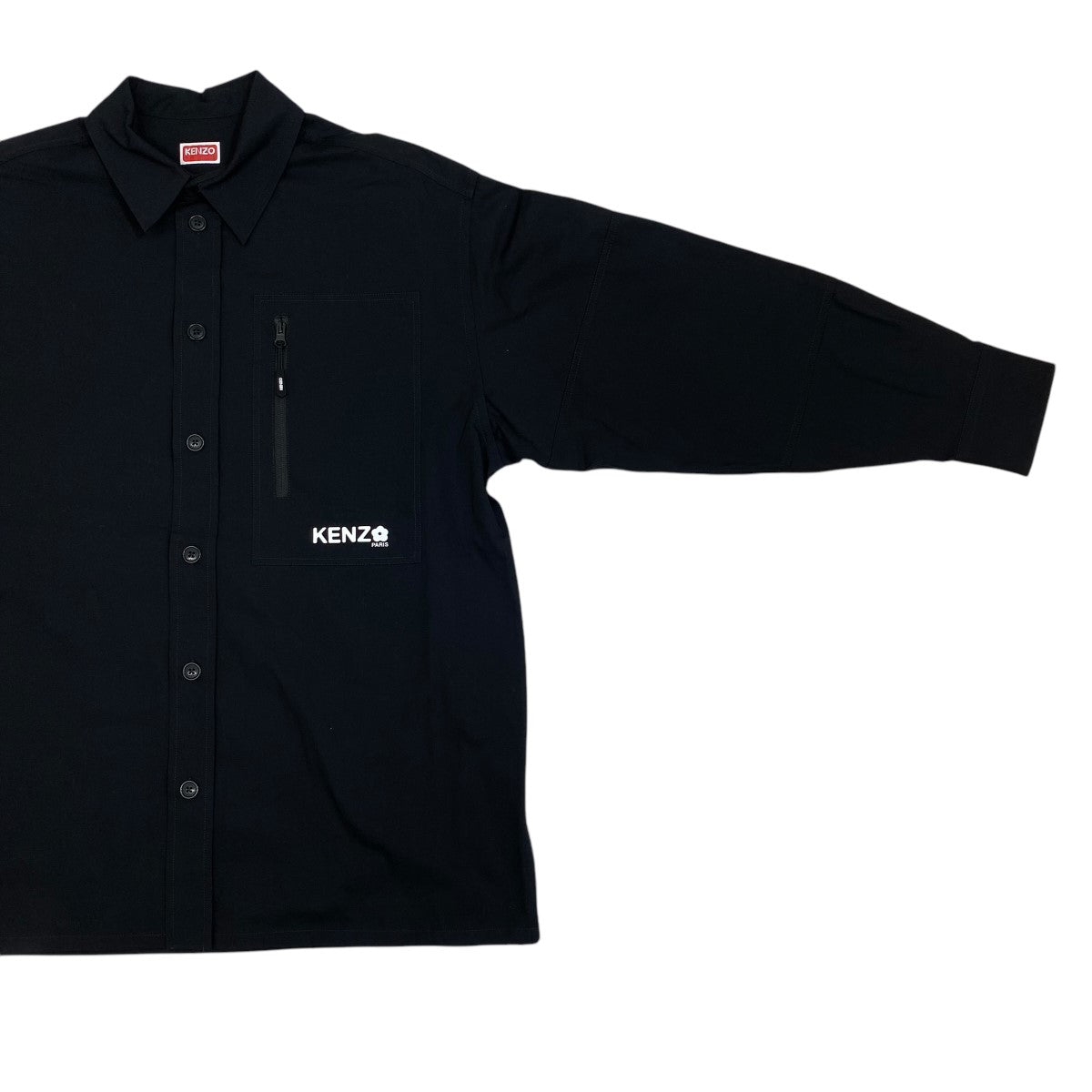 KENZO TECHNICAL OVERSIZE SHシャツFE65CH5059LP 古着・中古-5枚目のアイテム画像