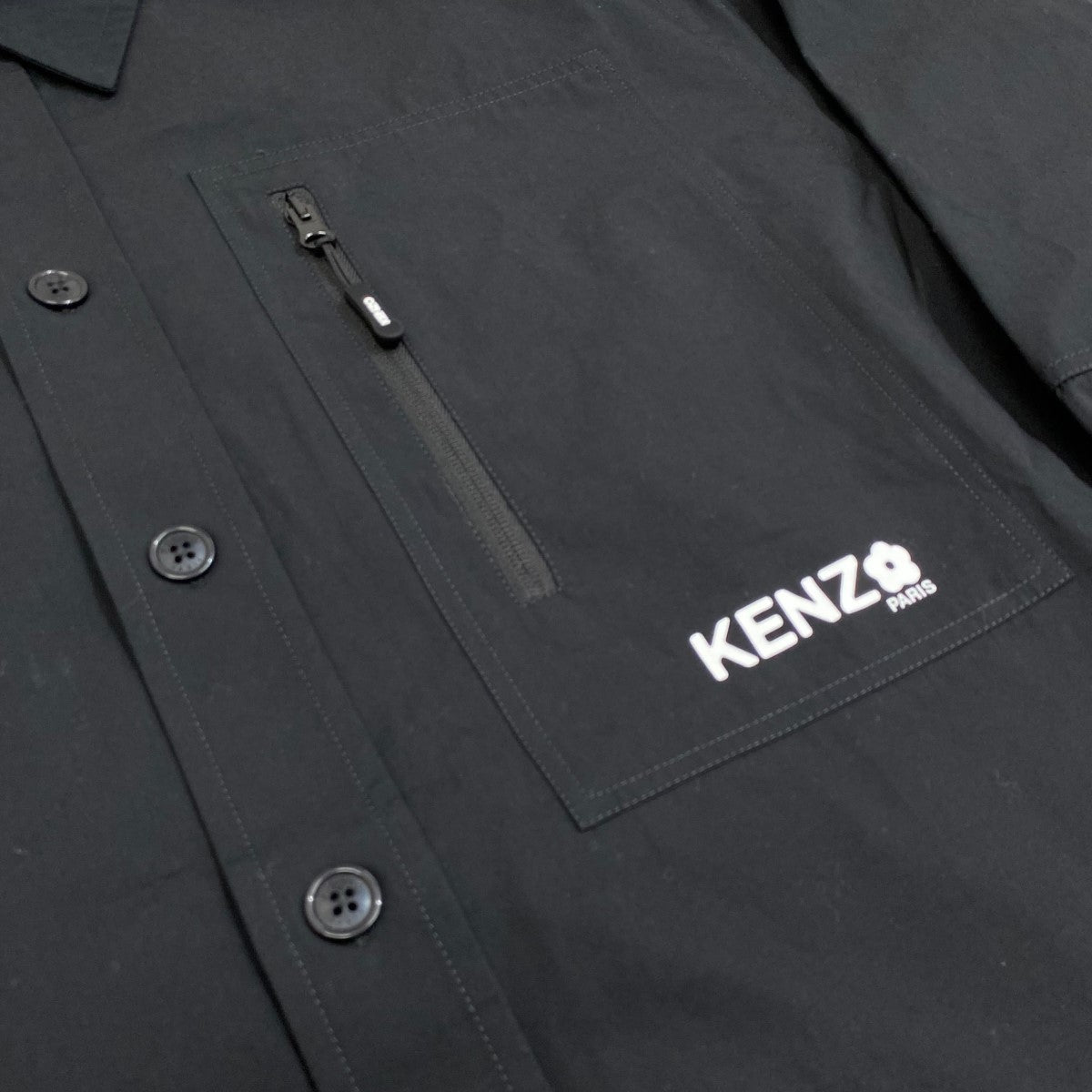 KENZO TECHNICAL OVERSIZE SHシャツFE65CH5059LP 古着・中古-8枚目のアイテム画像