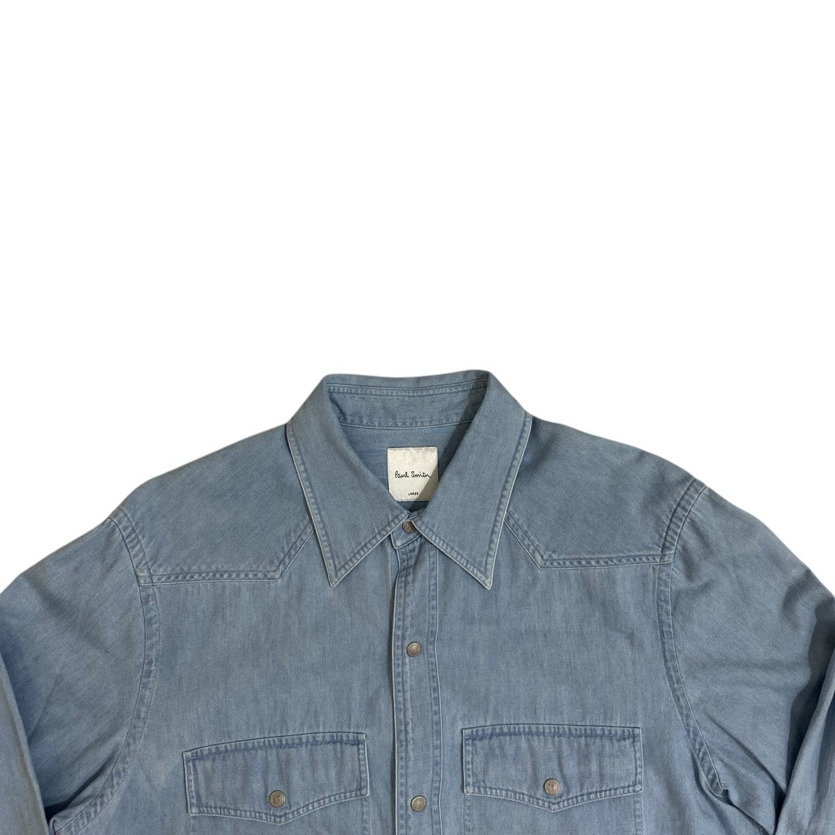 Paul Smith デニムウエスタンシャツ243205 古着・中古-3枚目のアイテム画像