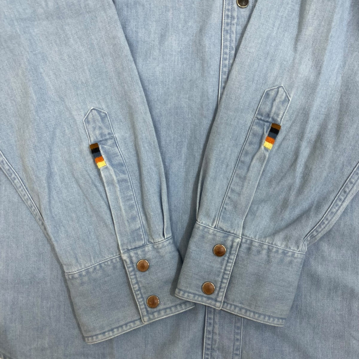 Paul Smith デニムウエスタンシャツ243205 古着・中古-6枚目のアイテム画像