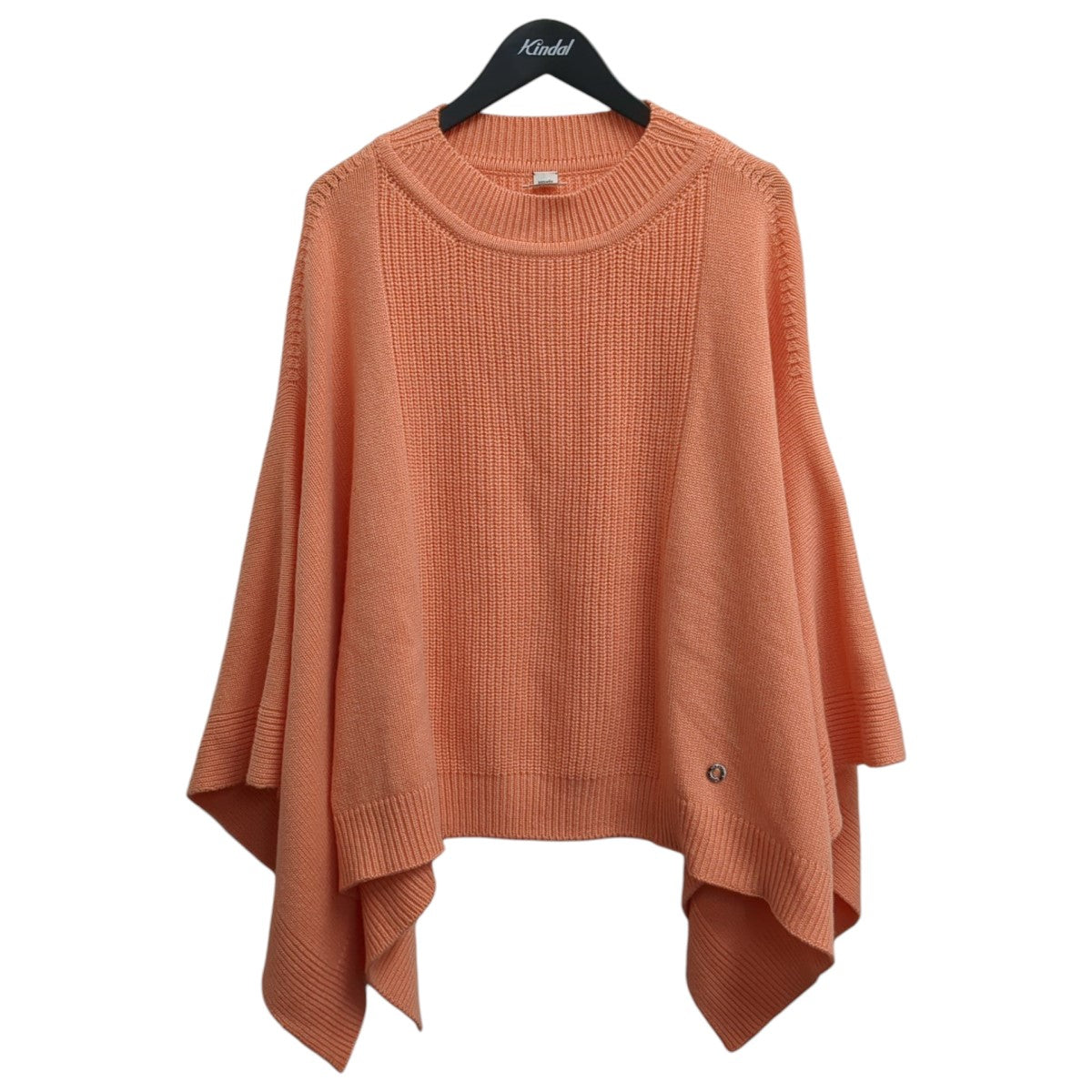 HERMES(エルメス) ニットポンチョ36-7721 36-7721 サーモンピンク