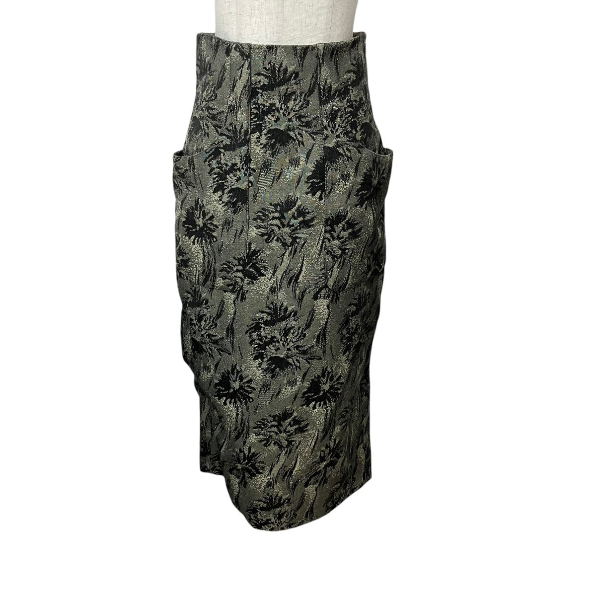 ジャガードパッチポケットスカート212SK002-A