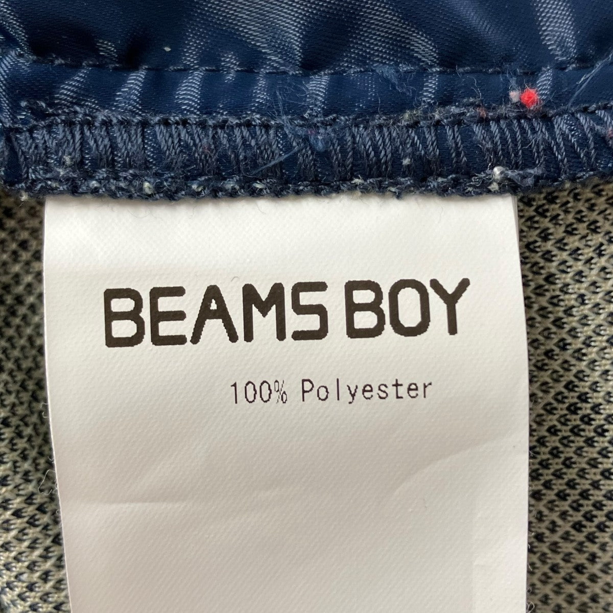 BEAMS BOY ポリエステルジャガードスラックス13-24-0016-163 古着・中古-6枚目のアイテム画像
