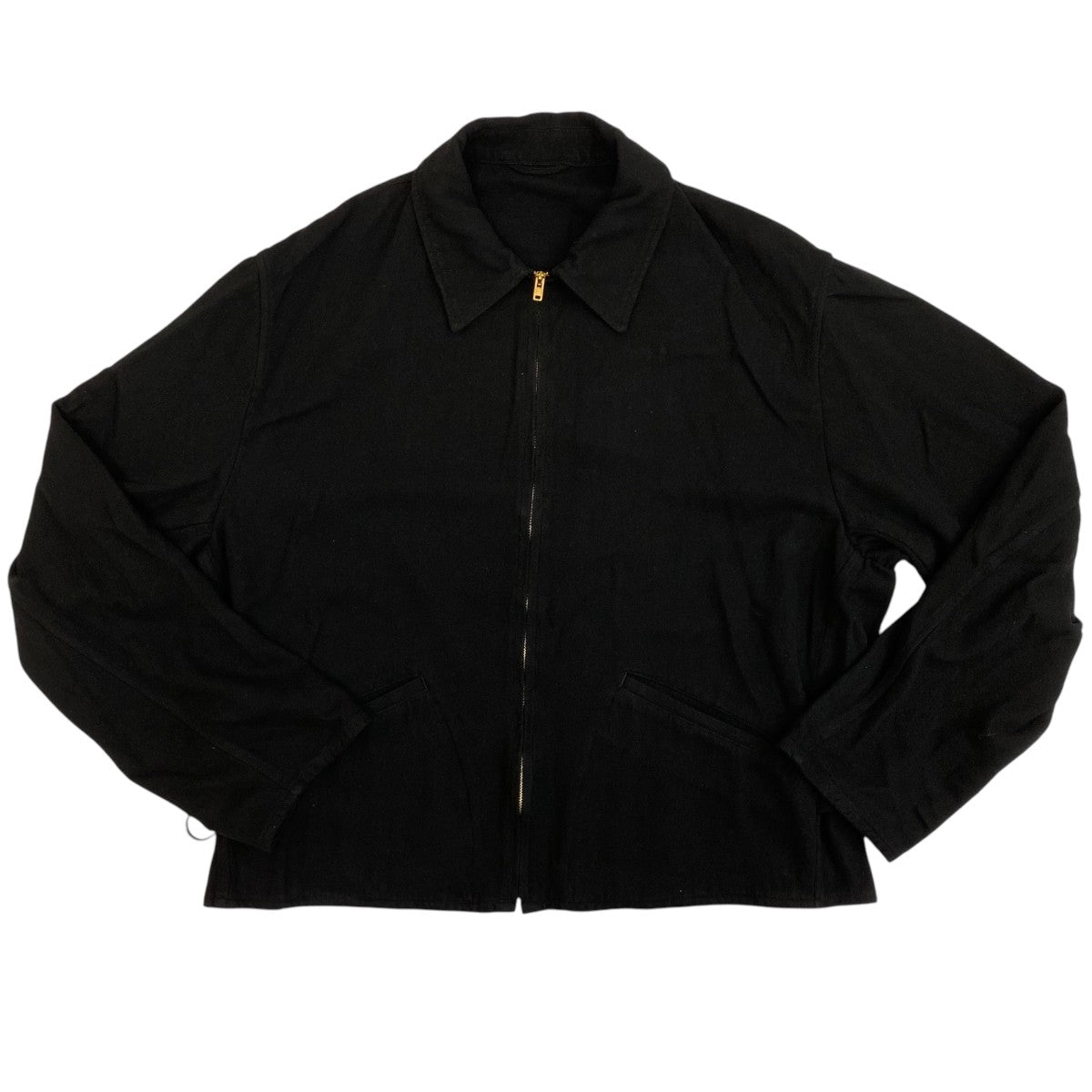 COMOLI(コモリ) 25SSシルクネップ ジップショートジャケットB01-01003 