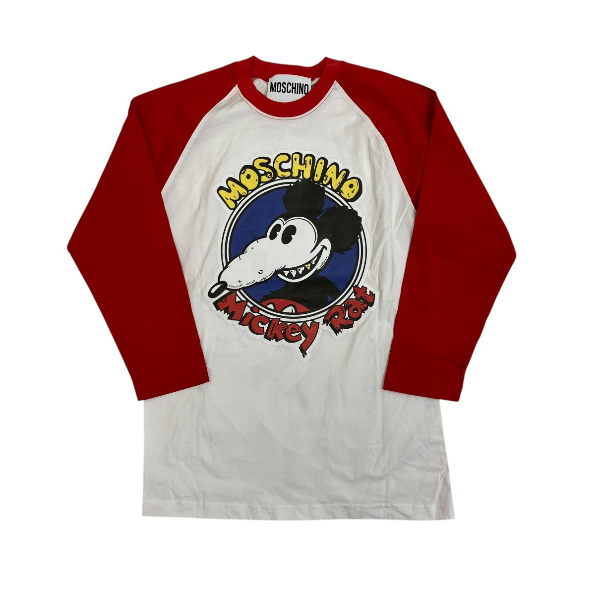 MOSCHINO ラグランカットソー201ZDA07772240 古着・中古-1枚目のアイテム画像