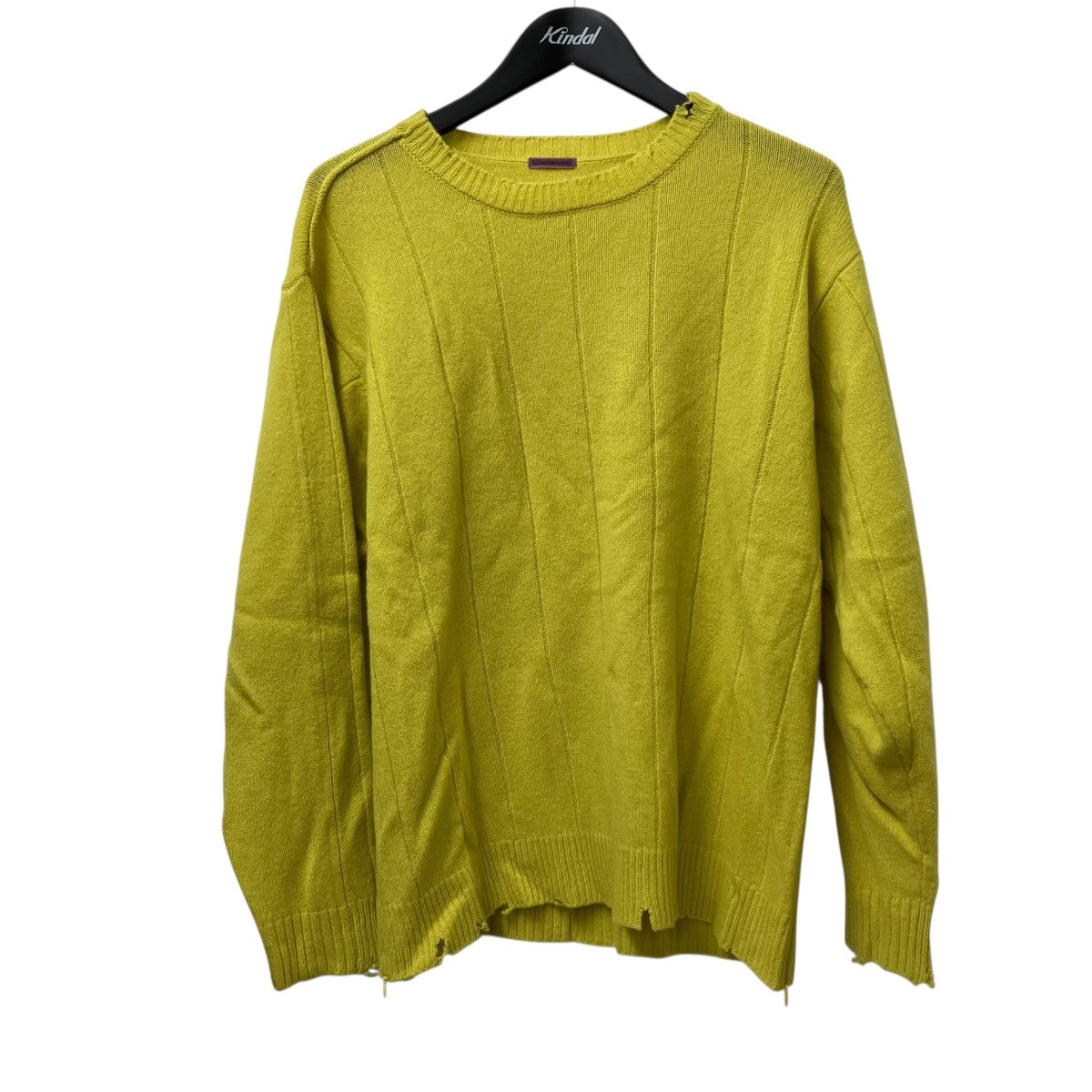 美品☆定価2.8万円☆近年モデル☆ゾーイ☆セーター☆イエロー☆Lサイズ☆ SueUNDERCOVER(スーアンダーカバー) ニットSUZ1902 SUZ1902 イエロー