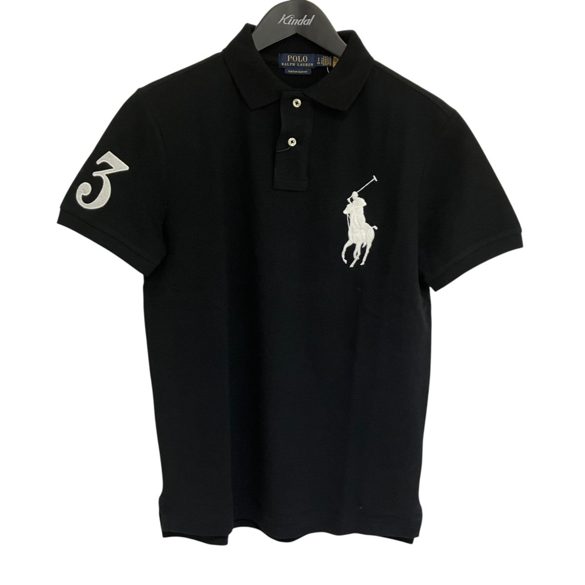 Polo by Ralph Lauren 黒ポロシャツ S　ビッグポニー POLO RALPH LAUREN(ポロラルフローレン) 「ビッグポニー」半袖