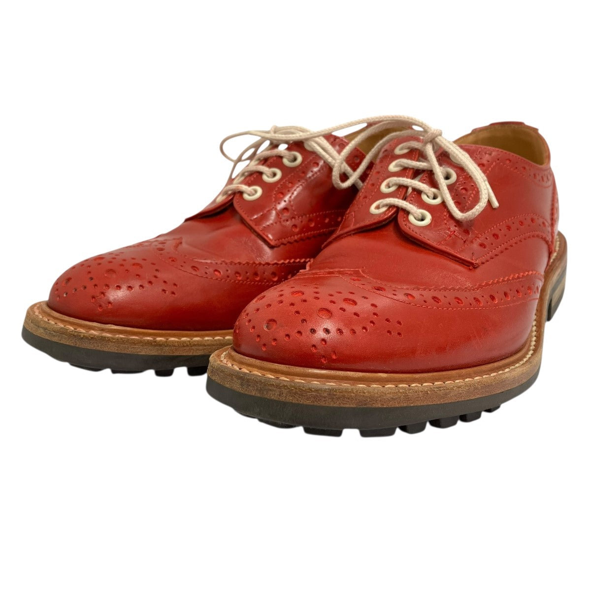 【超希少】美品☆トリッカーズ ★ヒール！レア物 Tricker's - レディースウイングチップ - Sheth Online Store