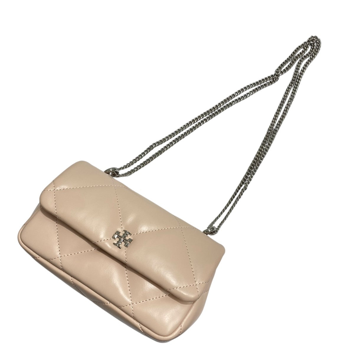 TORY BURCH KIRA DIAMOND QUILT MINI FLAP BAGチェーンショルダーバッグ154710 古着・中古-8枚目のアイテム画像