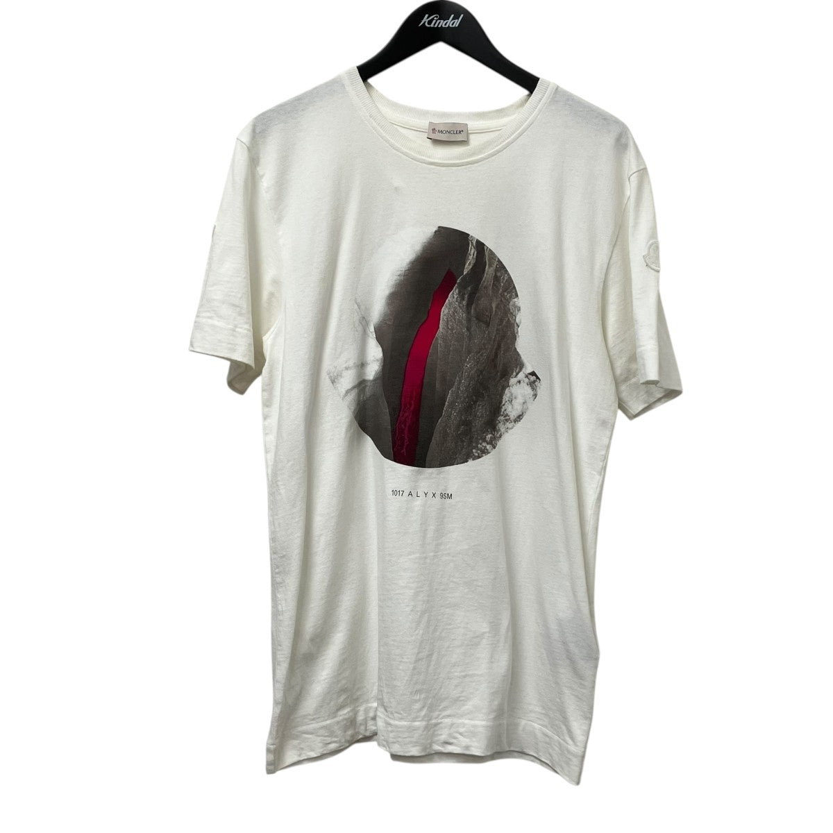 MONCLER×1017 ALYX 9SM TシャツE209Y8000650 E209Y8000650 ホワイト