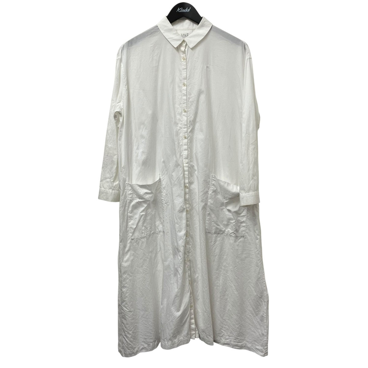 minä perhonen 半袖シャツ minä perhonen グレー 半袖シャツ