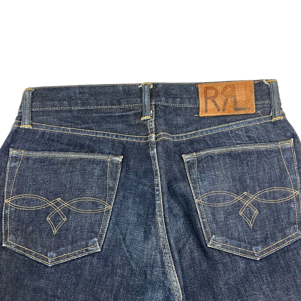RRL LOW STRAIGHTデニムパンツ 古着・中古-5枚目のアイテム画像