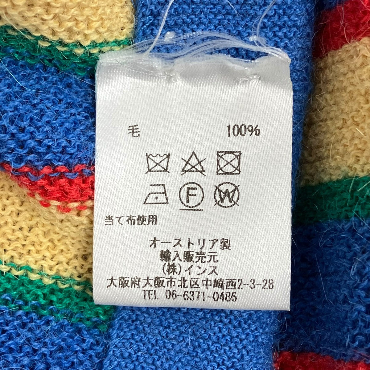 FANNI LEMMERMAYER ストライプカーディガン 古着・中古-6枚目のアイテム画像