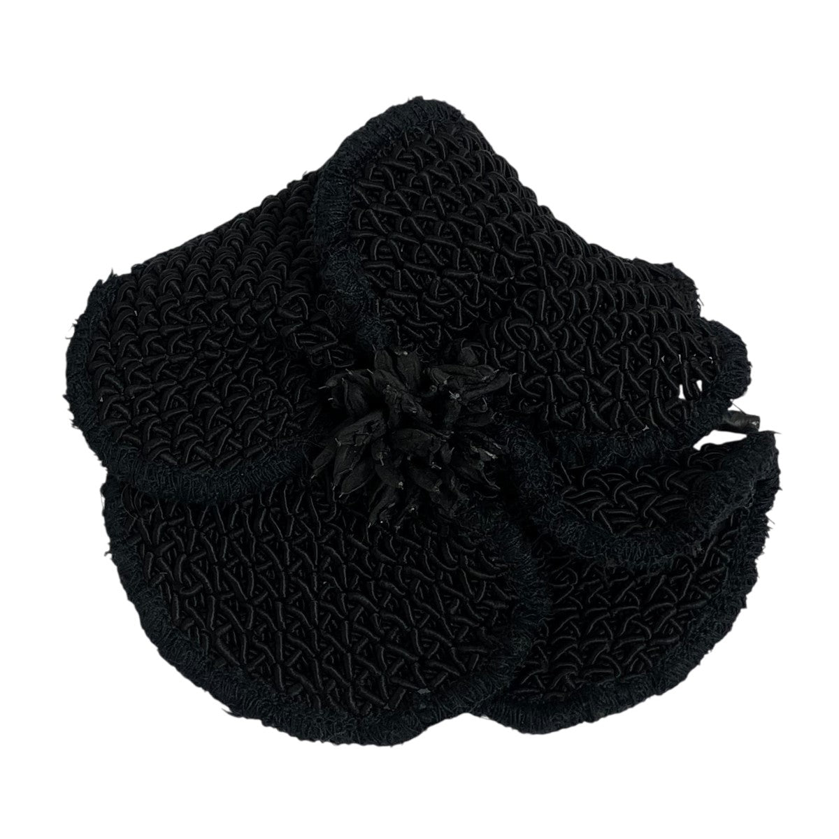 CHANEL ブラック カメリアブローチ 箱付き 中古・古着通販】CHANEL (シャネル) カメリアブローチ ブラック