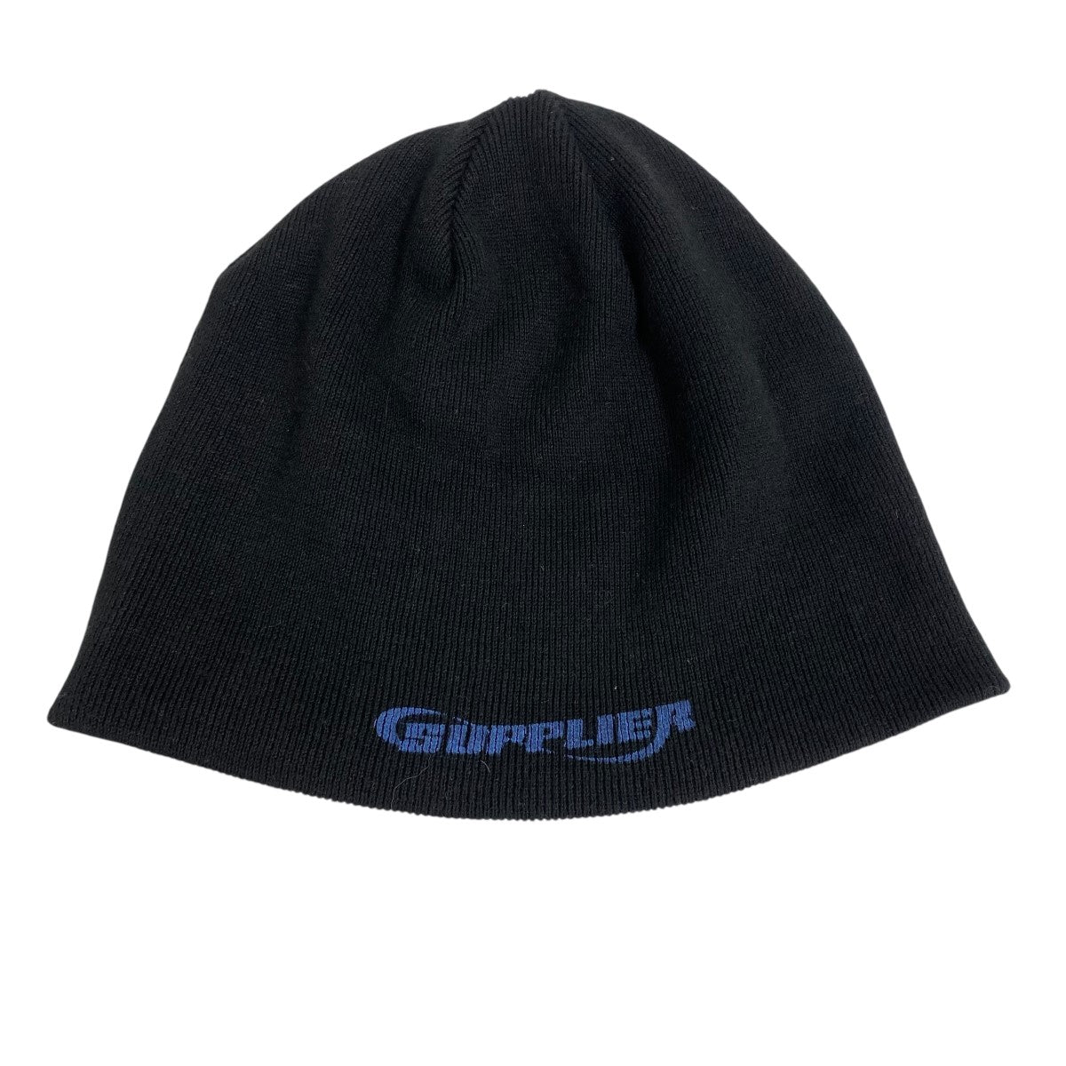 Age factory × Supplier ビーニー 黒 SUPPLIER×Age Factory ニット帽 ブラック×ブルー｜【公式】カインド