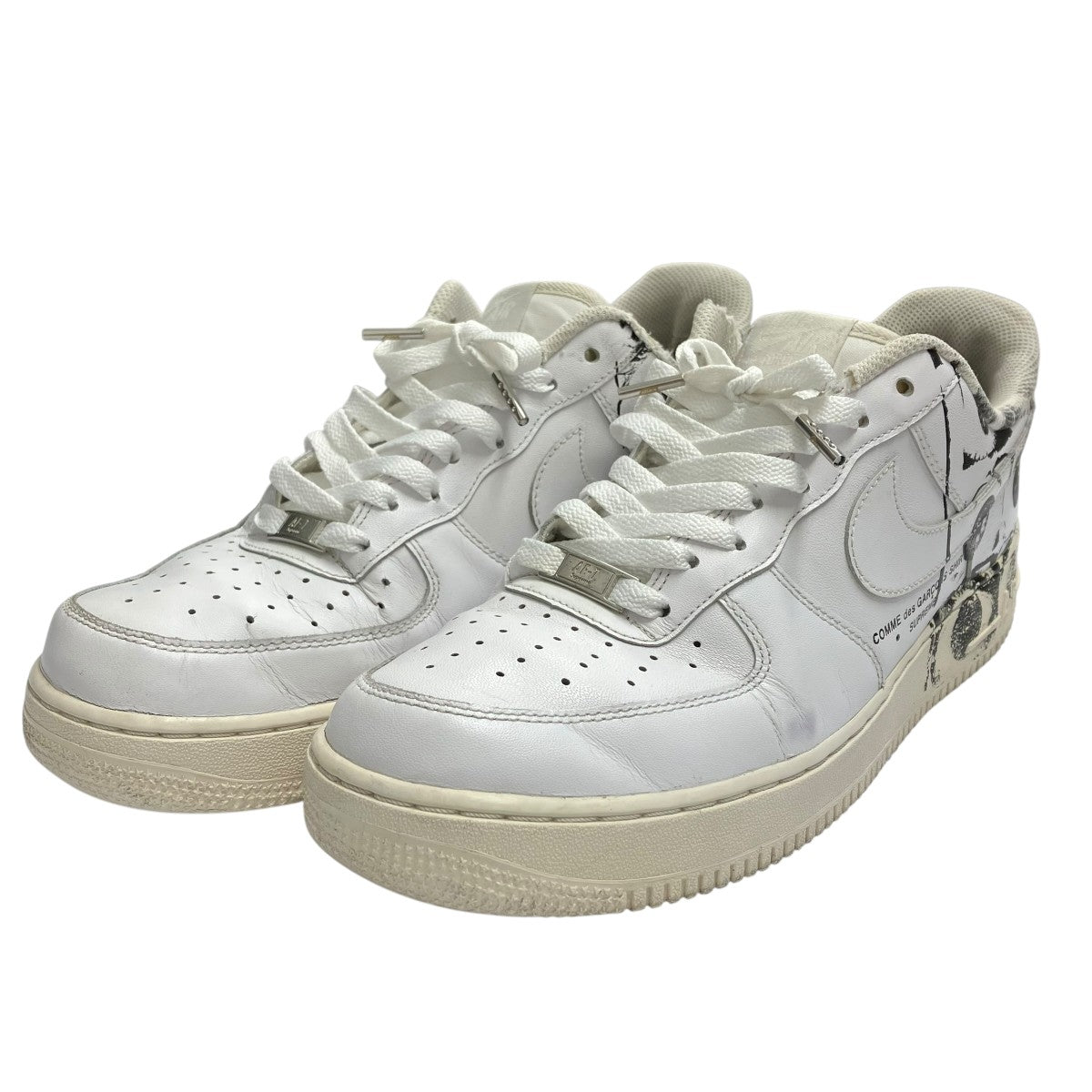 Supreme×NIKE×COMME des GARCONS 17SSスニーカー ホワイト