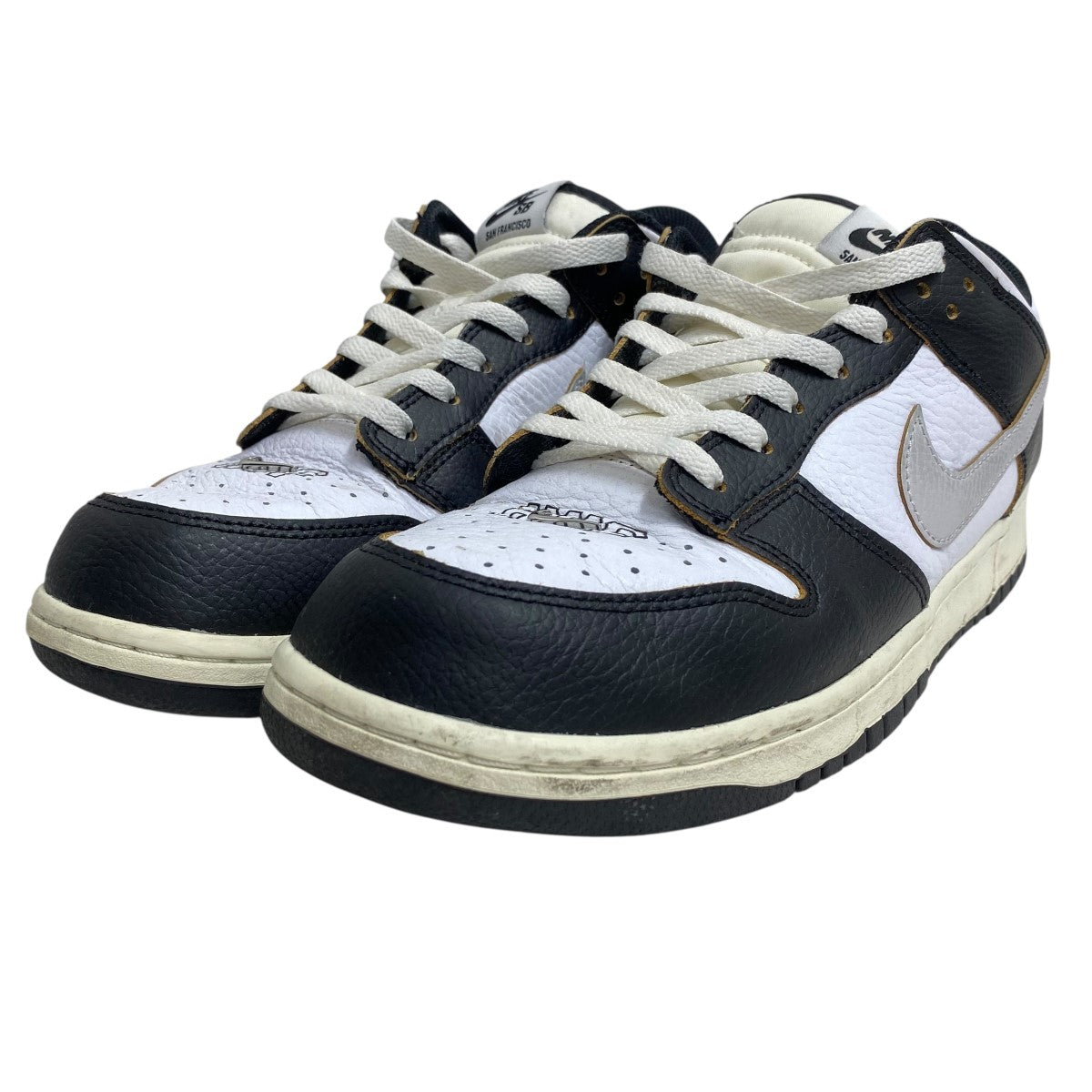 N&Fプロフ必読★　7個 NIKE×HUF SB DUNK LOW OG QSスニーカーFD8775 FD8775 ホワイト