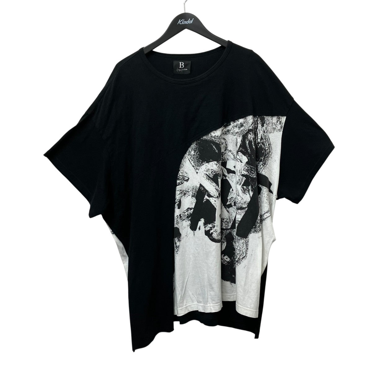 ヨウジヤマモト シャツ B Yohji Yamamoto(ビー ヨウジ ヤマモト) 19AWドッキングTシャツ