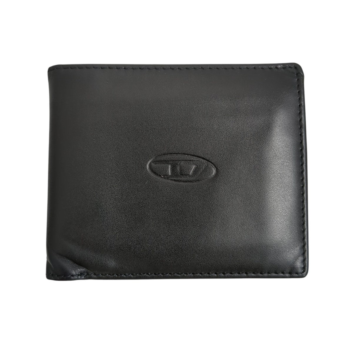 新品未使用　DIESEL ブラック 二つ折り財布 新品未使用　大人BLACK DIESEL(ディーゼル) 2つ折り財布 ブラック｜【公式】カインド