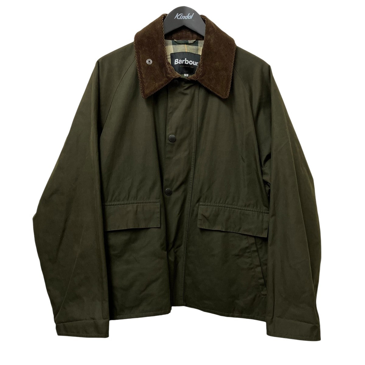 新品未使用　Barbour バーブァー COWEN 　レアモデル　サイズ36 黒 Barbour ブルゾン アウター (バブアー) OVERSIZED WAX BURGHLEY