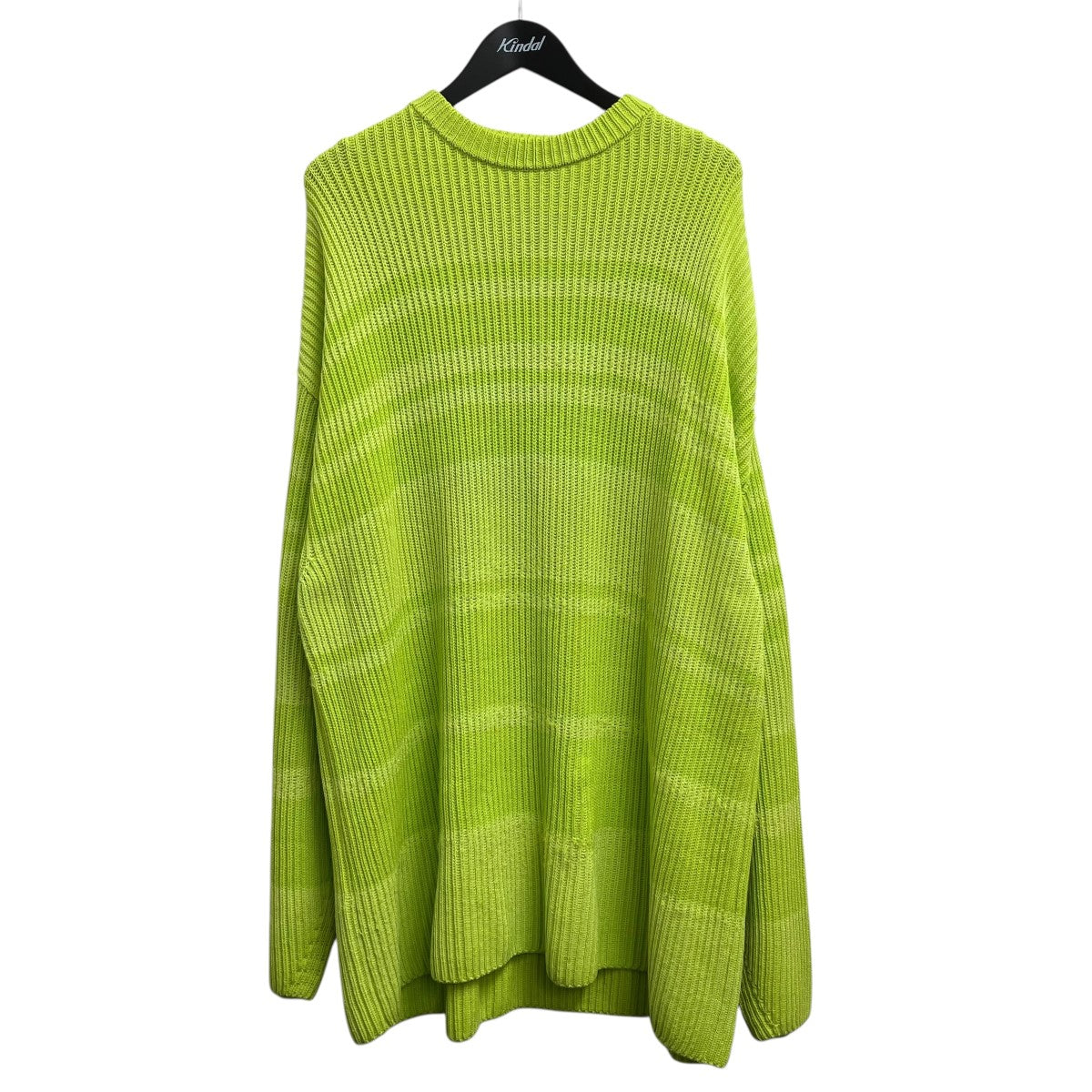 BALENCIAGA 蛍光グリーン タートルネックセーター　お値下げ可能 BALENCIAGA(バレンシアガ) ニット599849 599849 ライトグリーン サイズ