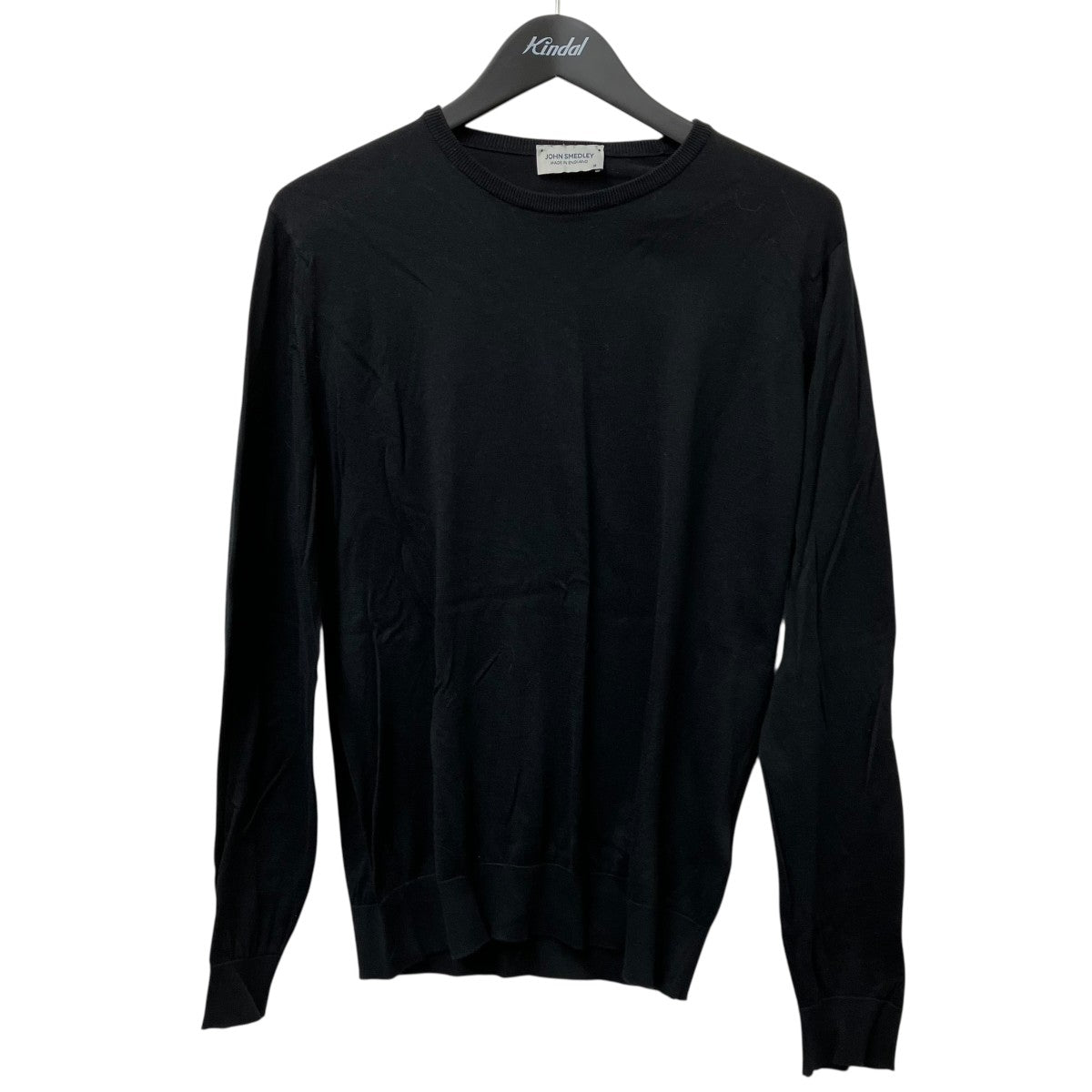 JOHN SMEDLEY ブラック ニットセーター Sサイズ JOHN SMEDLEY(ジョンスメドレー) ニット ブラック サイズ M