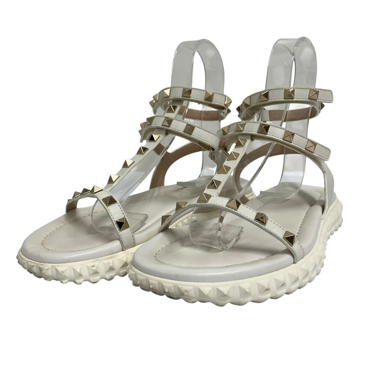Valentino ヴァレンティノ　スタッズサンダル38 美品 楽天市場】VALENTINO GARAVANI Summer rockstud ヴァレンティノ