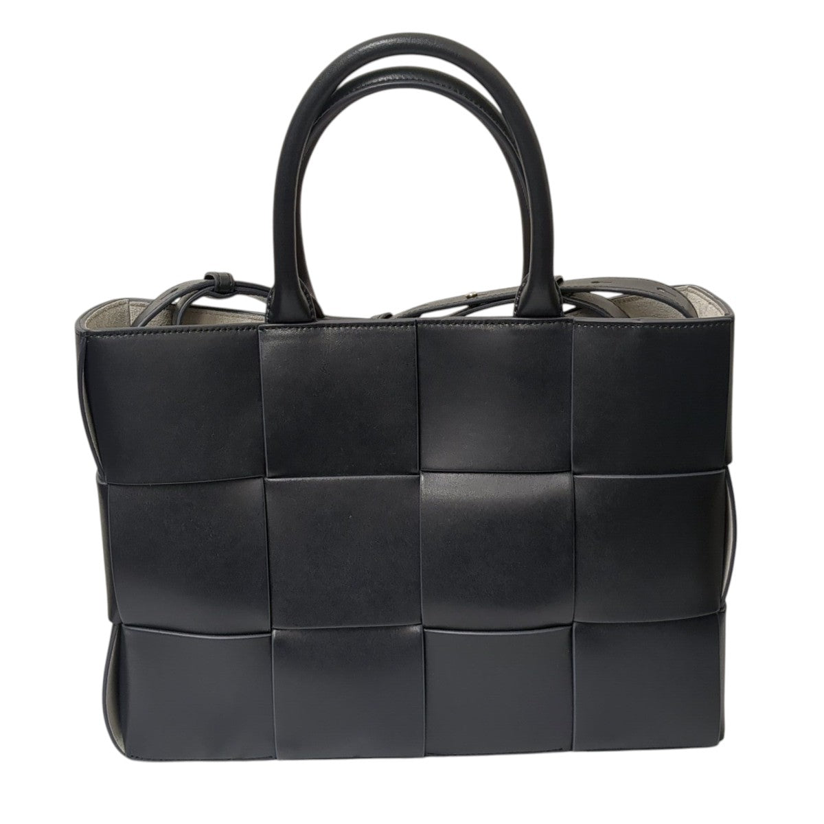 ボッテガヴェネタ スモールアルコトートバッグ ブラック BOTTEGA VENETA(ボッテガヴェネタ) スモール アルコトート2WAY