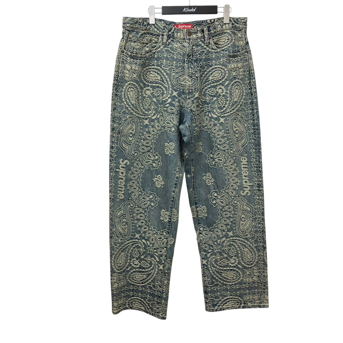 Supreme(シュプリーム) 25SSBandana Jacquard Baggy Jeanデニム