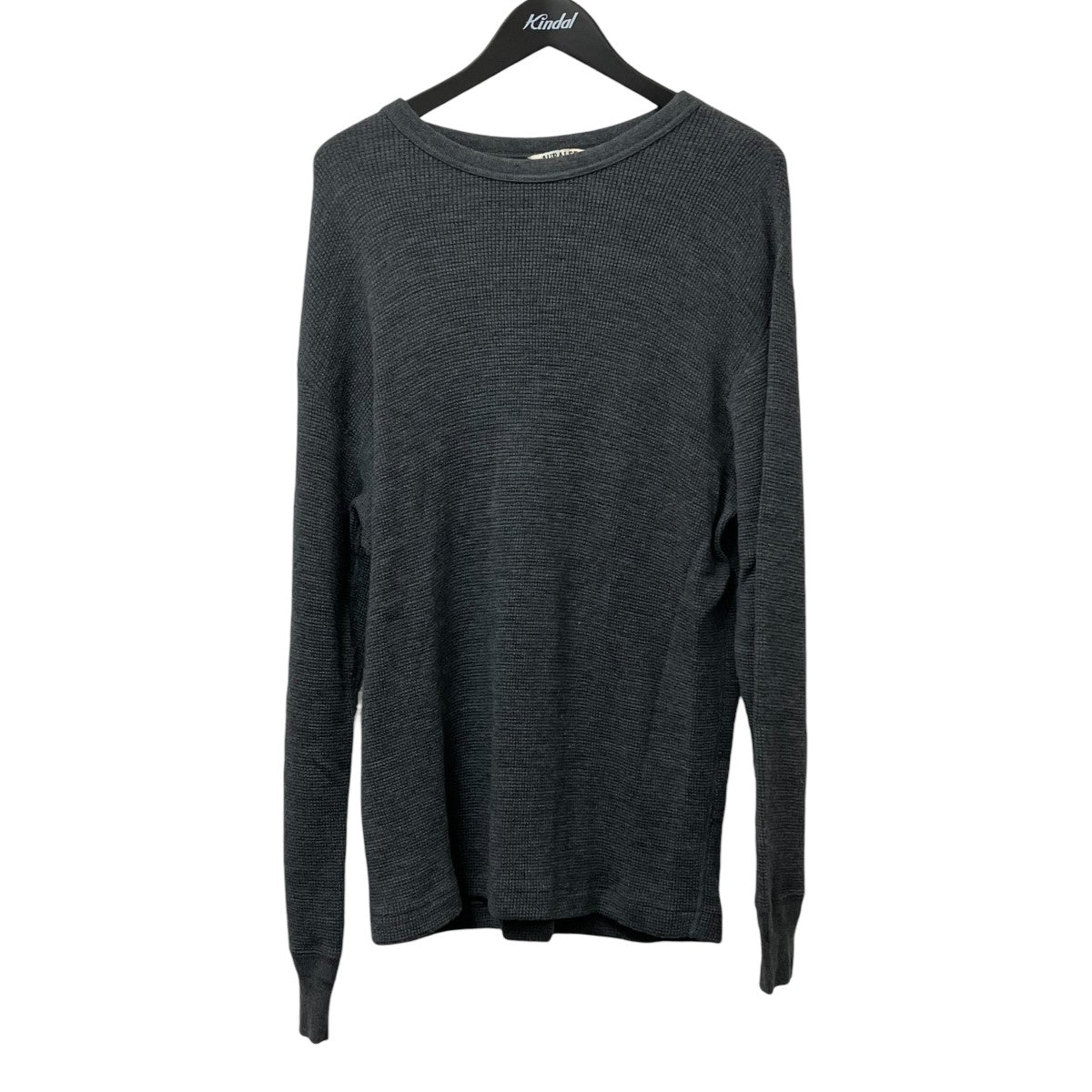 AURALEE(オーラリー) WOOL COTTON THERMAL P Oカットソー