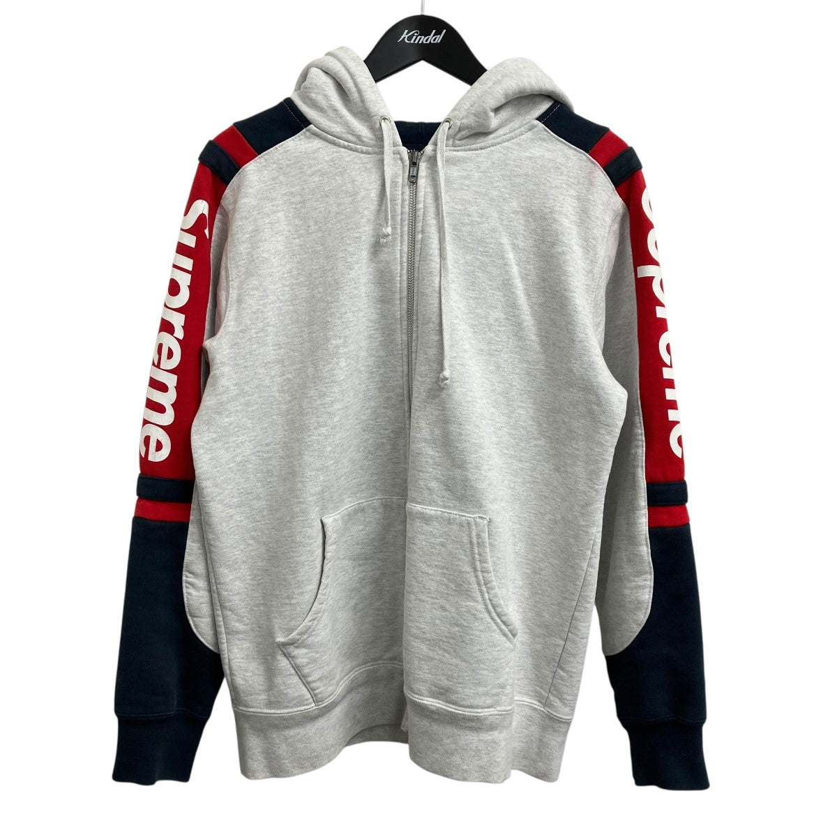 Supreme シュプリーム カットアウト レターズ パーカー　グレー　L Cutout Letters Hooded Sweatshirt | Supreme 20ss