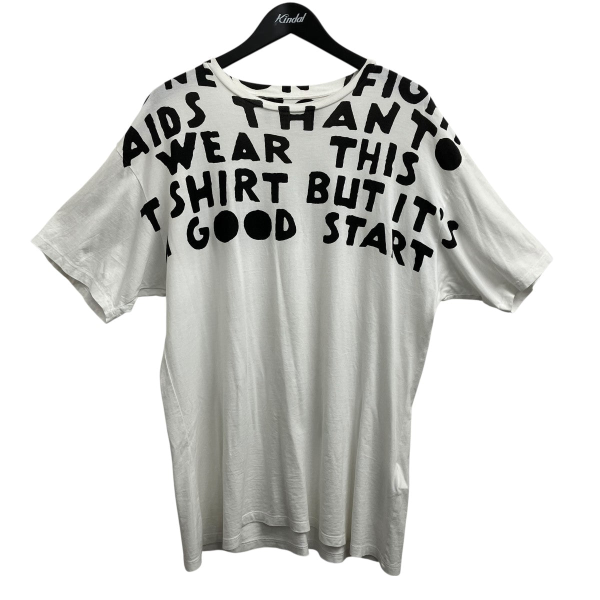 Maison Margiela メゾンマルジェラ エイズTシャツ Lサイズ Maison