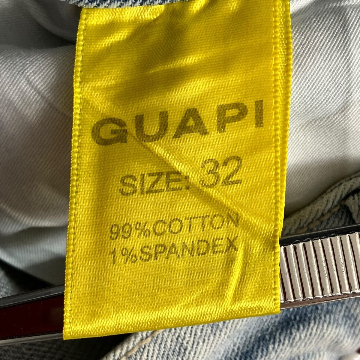 GUAPI デニムパンツ 古着・中古-7枚目のアイテム画像