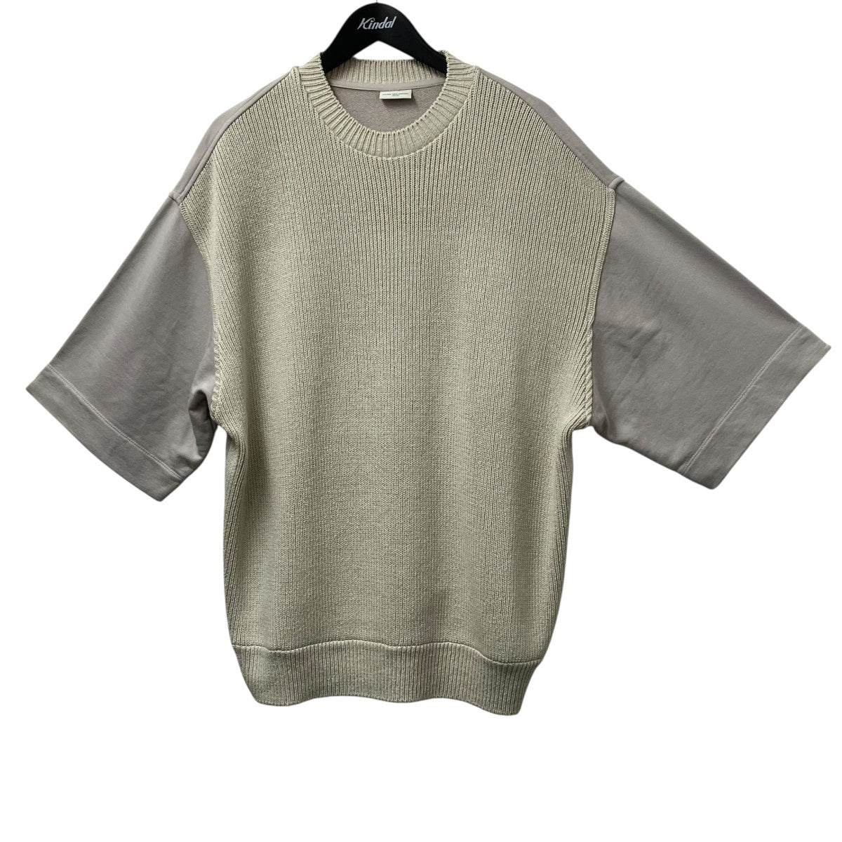 DRIES VAN NOTEN(ドリスヴァンノッテン) 18SSニット切替Tシャツ