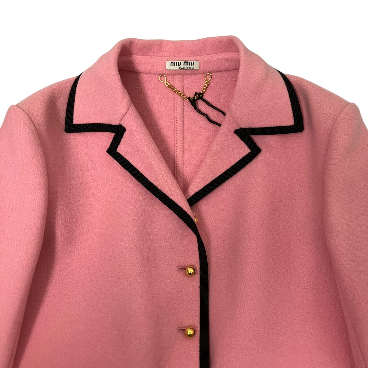 MIU MIU TRICOTジャケットMH1518 古着・中古-3枚目のアイテム画像