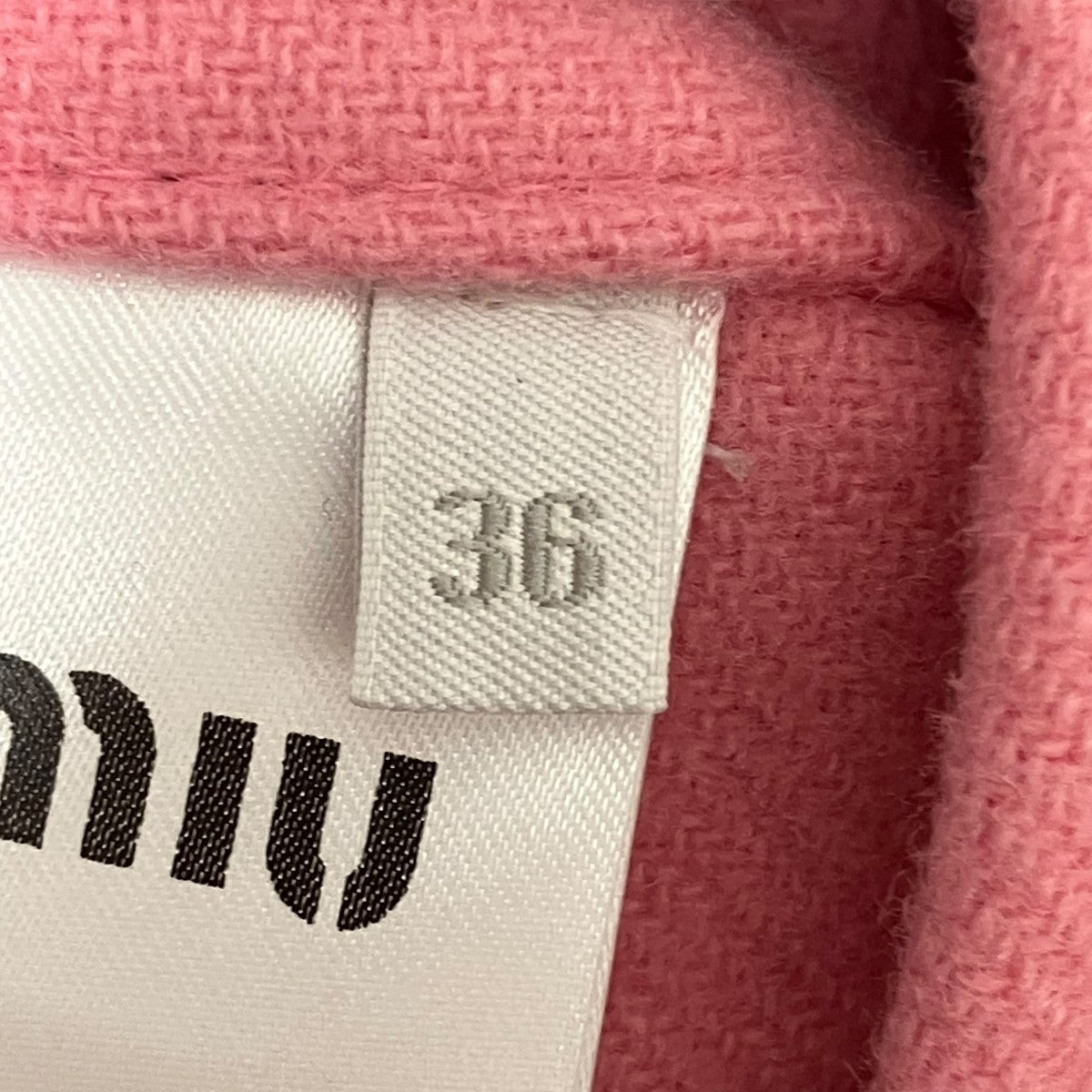 MIU MIU TRICOTジャケットMH1518 古着・中古-6枚目のアイテム画像