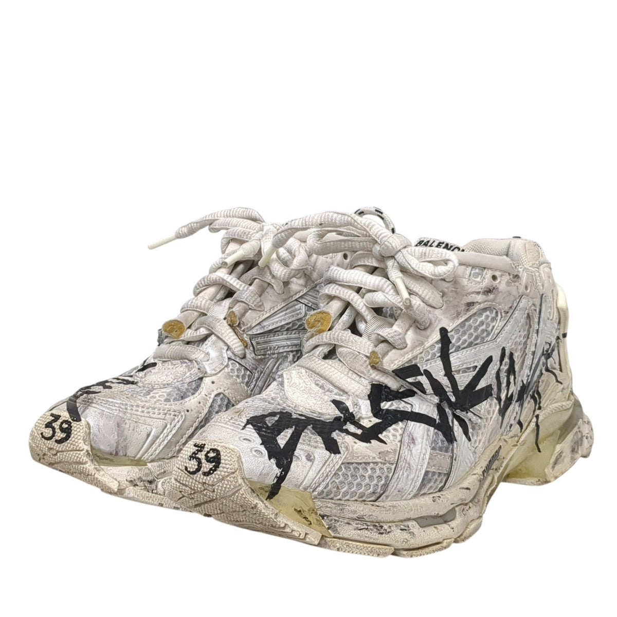 BALENCIAGA(バレンシアガ) グラフィティ加工スニーカー677403
