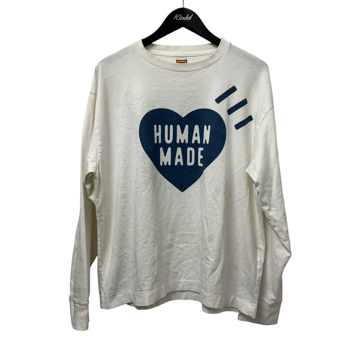 Human Made 長袖Tシャツ ホワイト　Ｌサイズ HUMAN MADE(ヒューマンメイド) 長袖Tシャツ ホワイト サイズ L